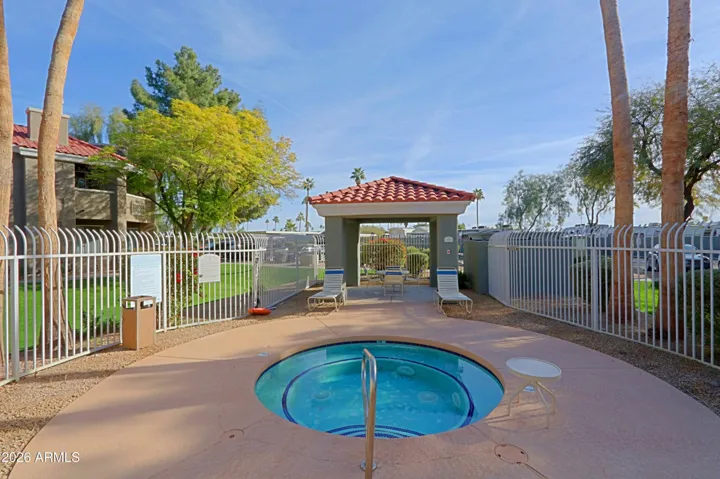 One of the 2 Community Spas.