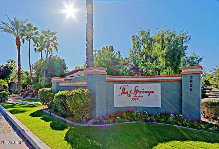 The Springs at Yorkshire, 2929 W Yorkshire Dr main entrance.
