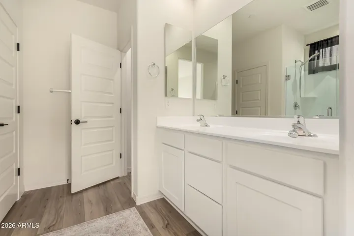 Primary bathroom.
