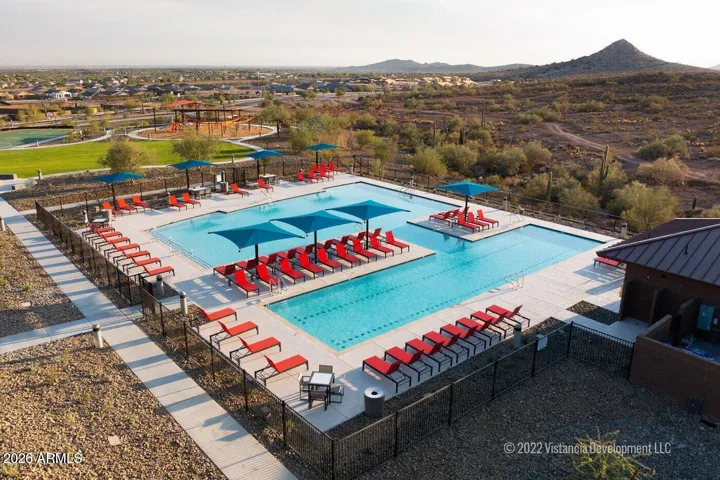 Heated swimming and lap pool.