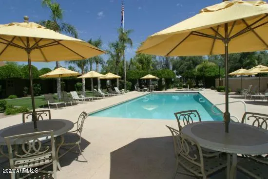Enjoy the pool and spa