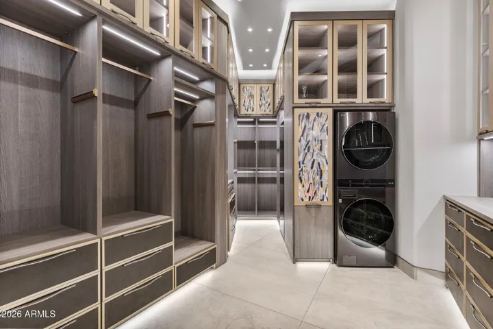 LG ThinQ Steam Cabinet and Crystal Inlaid Pulls
