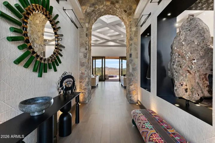 Three Rotating 3000lb Geodes