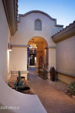 Courtyard entry