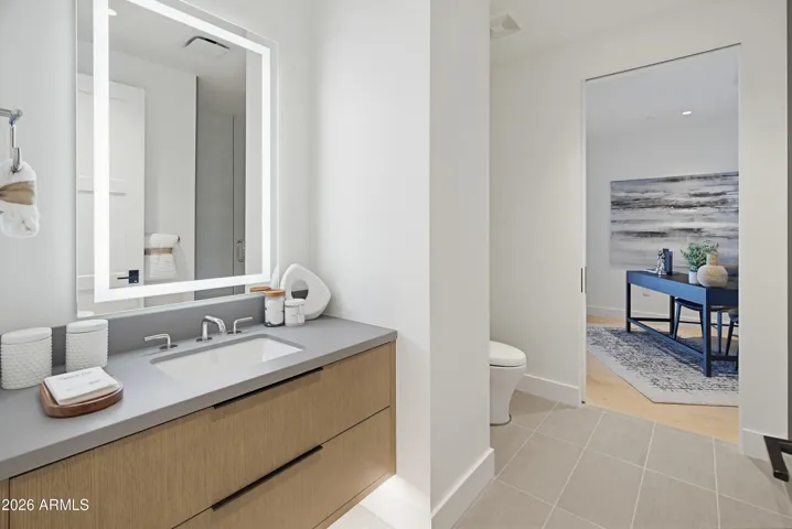 Guest Bathroom off Den