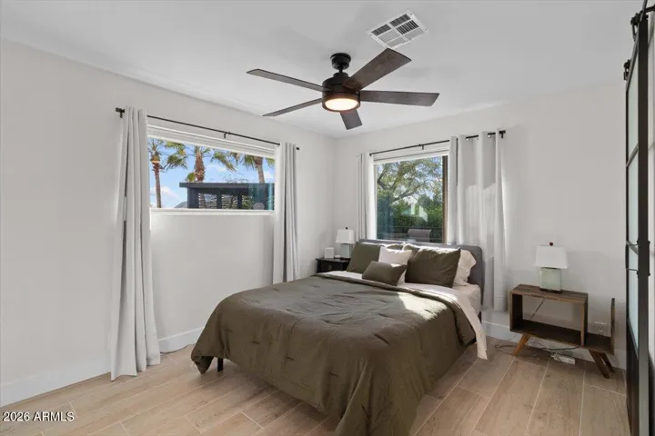 Bedroom two with a great view of the mountains