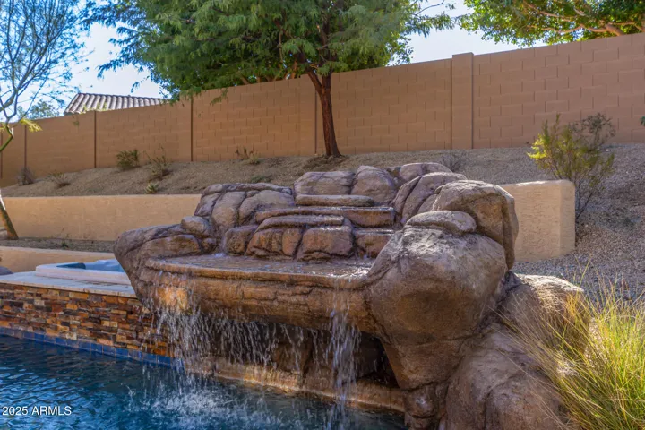Soothing waterfall