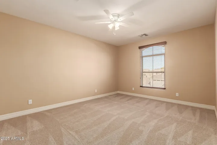 Large bedroom with walk in closet