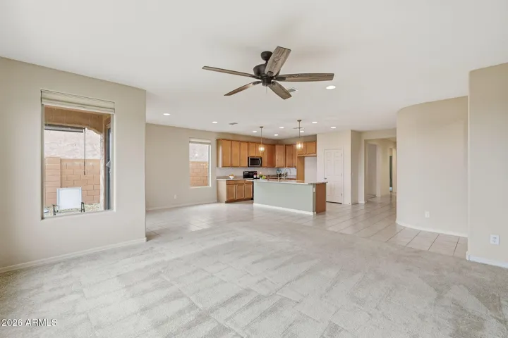 I LOVE how Bright and Open this living space is!