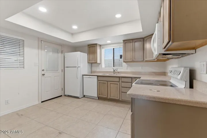Access to private patio and yard.