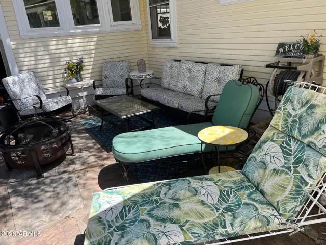 Back Patio for Main House