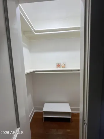 Master Bedroom walk in closet