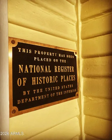 National Historic Registry Plaque