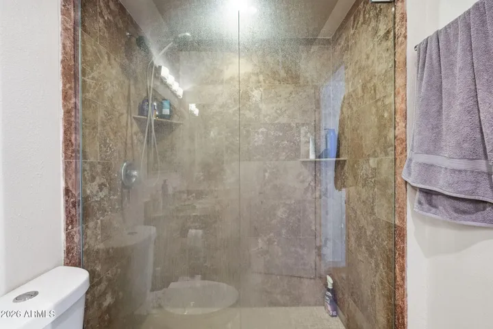 Walk in shower