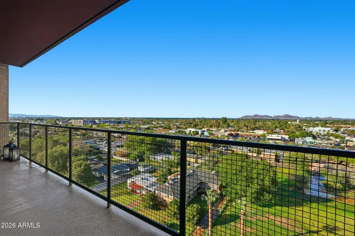 LandMark Towers Patio from Condo Unit #10K