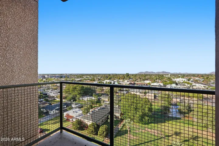 LandMark Towers Patio from Condo Unit #10K