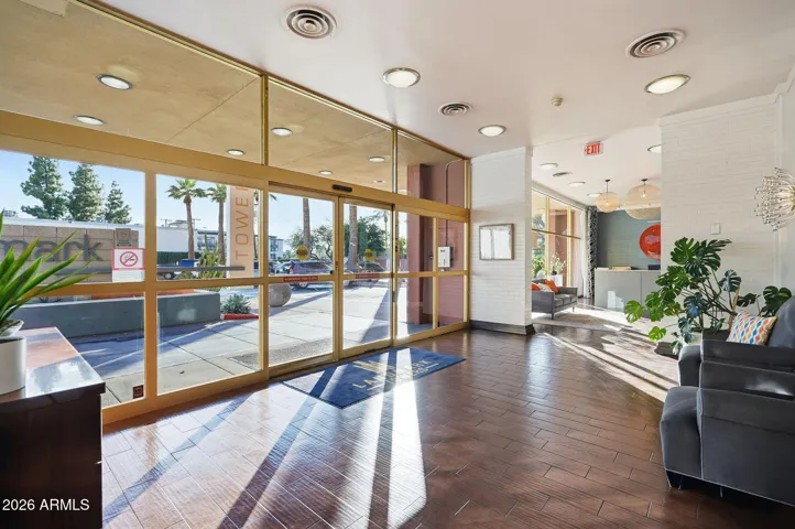 Beautiful Lobby Entrance