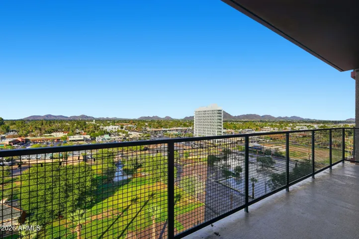 LandMark Towers Patio from Condo Unit #10K