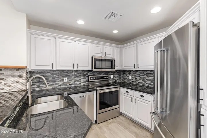Stainless steel appliances