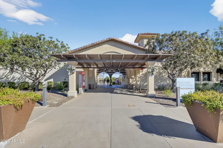 Welcome Courtyard