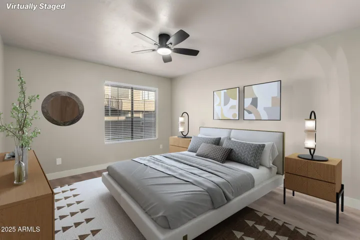 Primary Bedroom with Natural Light