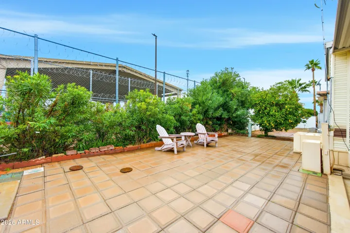 Back Patio