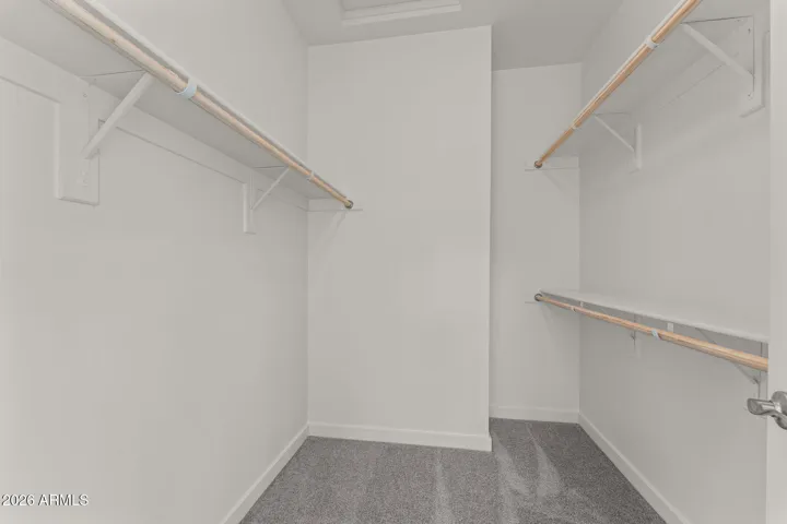 Main suite walk-in closet