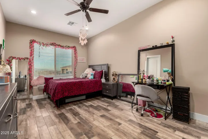 Each suite with its own bathroom