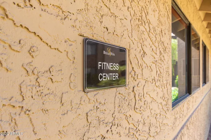 Nicely equipped fitness center for your use (at your own risk)
