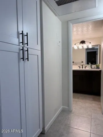 Pathway to bath 2 offers great storage pantry/linen!