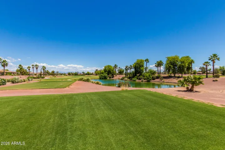 Well groomed golf course!
