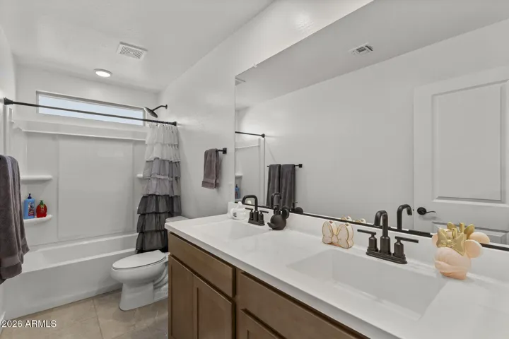 Upstairs guest bathroom