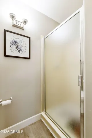 PRIMARY BATH HAS WALK IN SHOWER