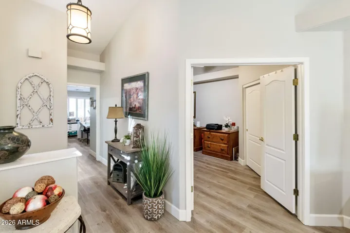 ENTRY TO OFFICE / FLEX ROOM WITH CLOSET