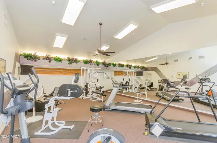 WELL FURNISHED EXERCISE / CARDIO ROOM