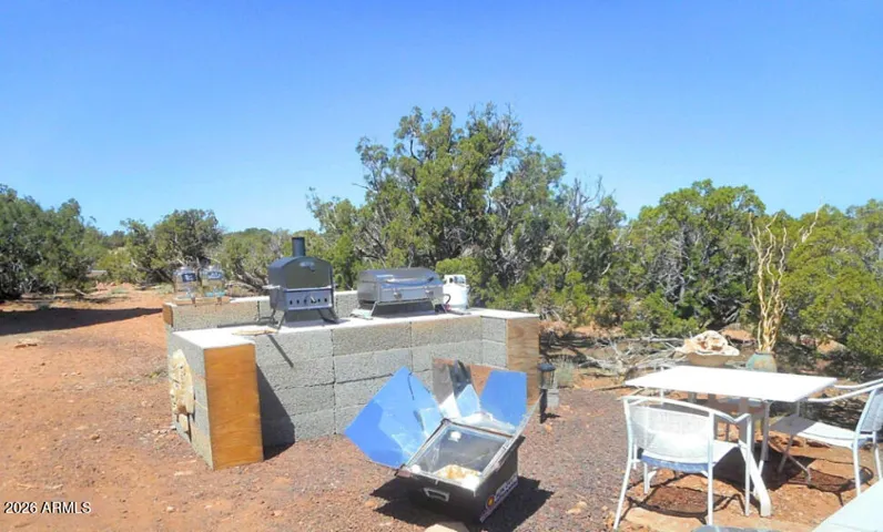 Baked Apples in the Solar Oven Fill the Air w Sweet Smells as Sun Tea Brews Under the Clear Sky