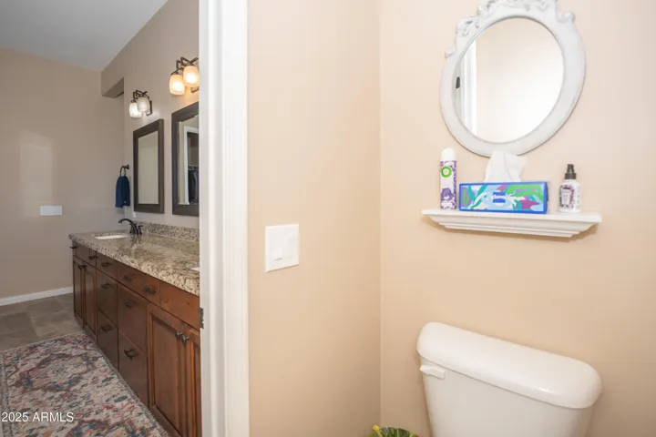 Master Bath Private Toilet Room