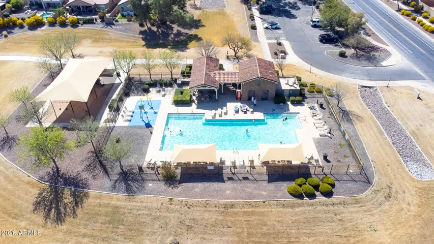 Community Pool and Park (a short 10 house walk away)