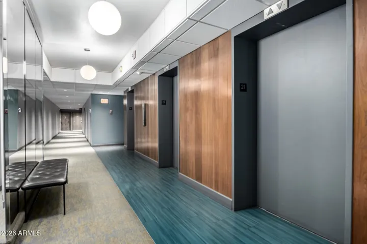 Elevators on Floor