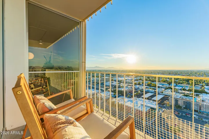 Balcony off Living Area