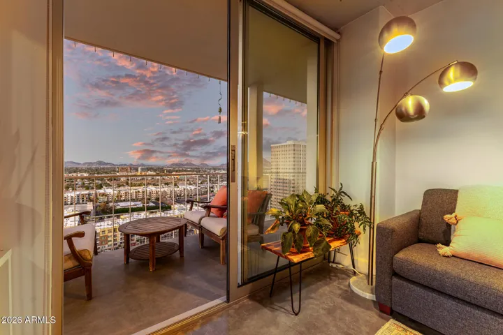 2nd Bedroom with View of 2nd Balcony
