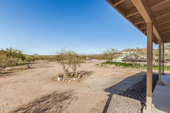 FRONT PATIO VIEW * CIRCULAR DRIVE