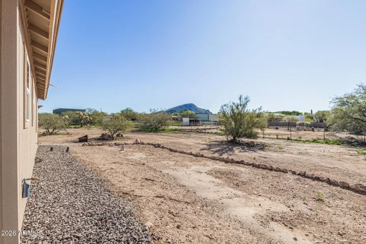SOUTH SIDE OF PROPERTY