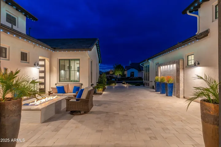 Courtyard and Casita Door