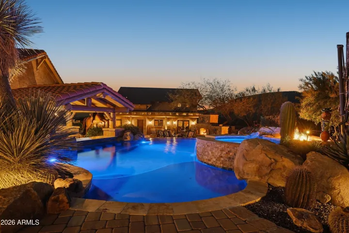 Pentair remote control, heated pool and spa