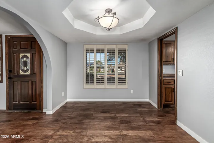 Formal dining room