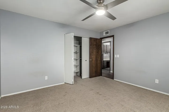 Bedroom #3 with large closet