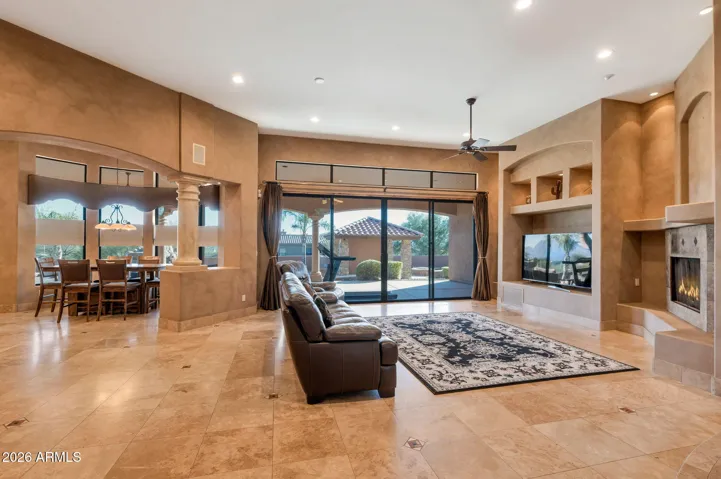 Great room to back Patio/Pool