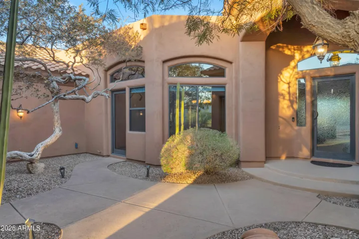 Front Entry Courtyard
