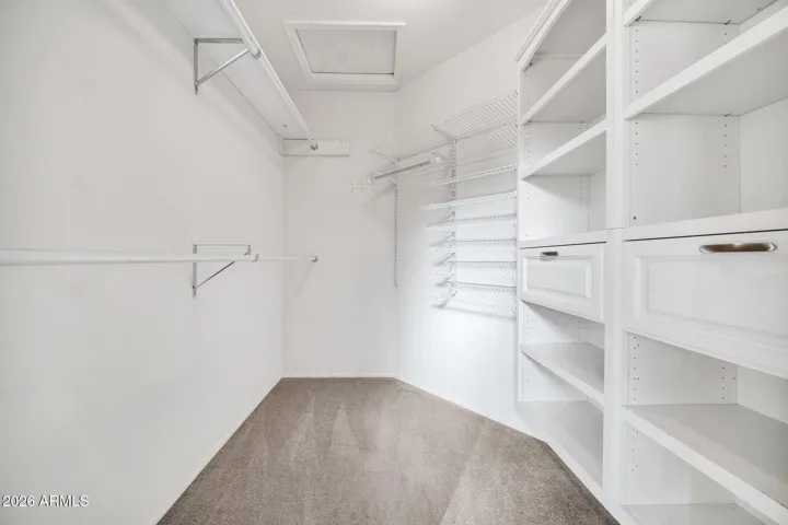 PRIMARY SUITE CLOSET